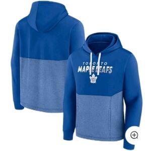 Fanatics Toronto Maple Leafs Jersey Style Hoodie Men's Med NHL Hockey Blue NEW